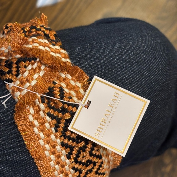 ❤️Shiraleah Rust and White Fringed Headband - Picture 5 of 6